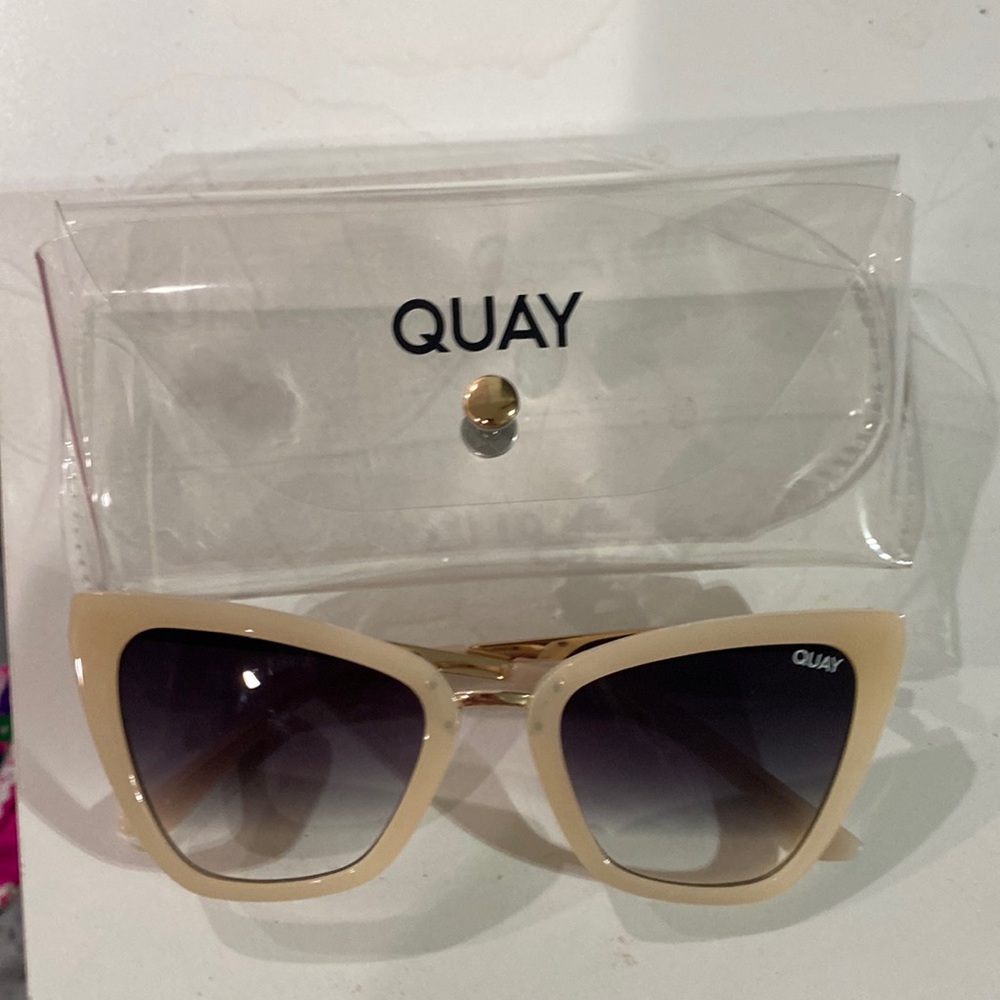 Cream Quay Sunglasses